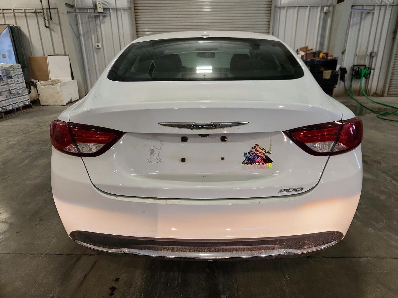 2015 Chrysler 200 Limited Белый vin: 1C3CCCAB5FN689460