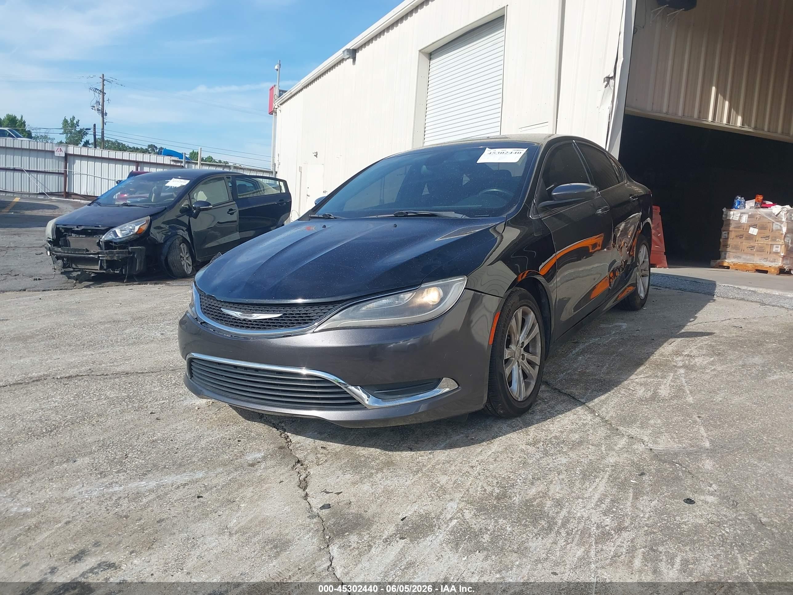 2015 Chrysler 200 Limited Black vin: 1C3CCCAB5FN705432