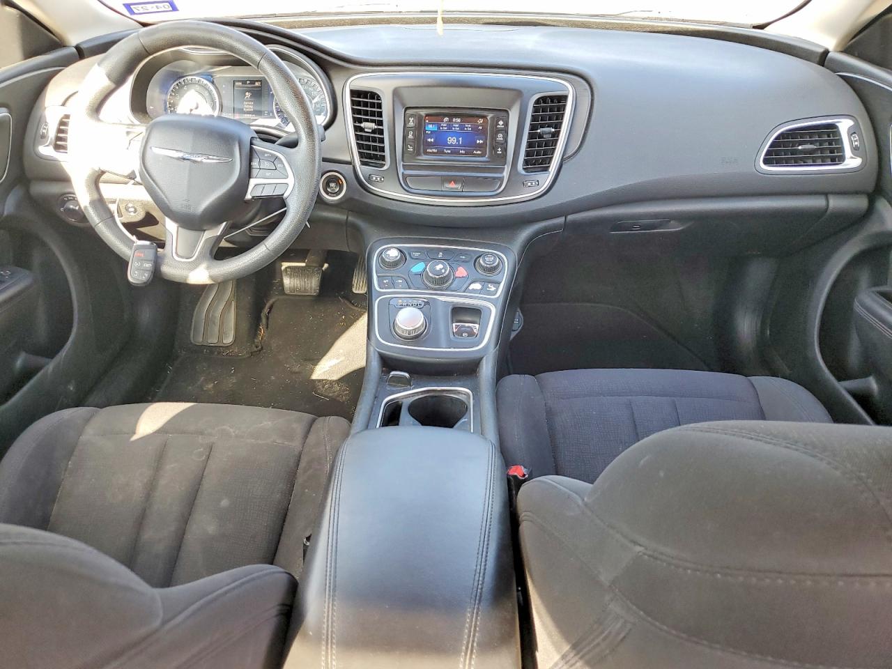 2015 Chrysler 200 Gray vin: 1C3CCCAB5FN739564