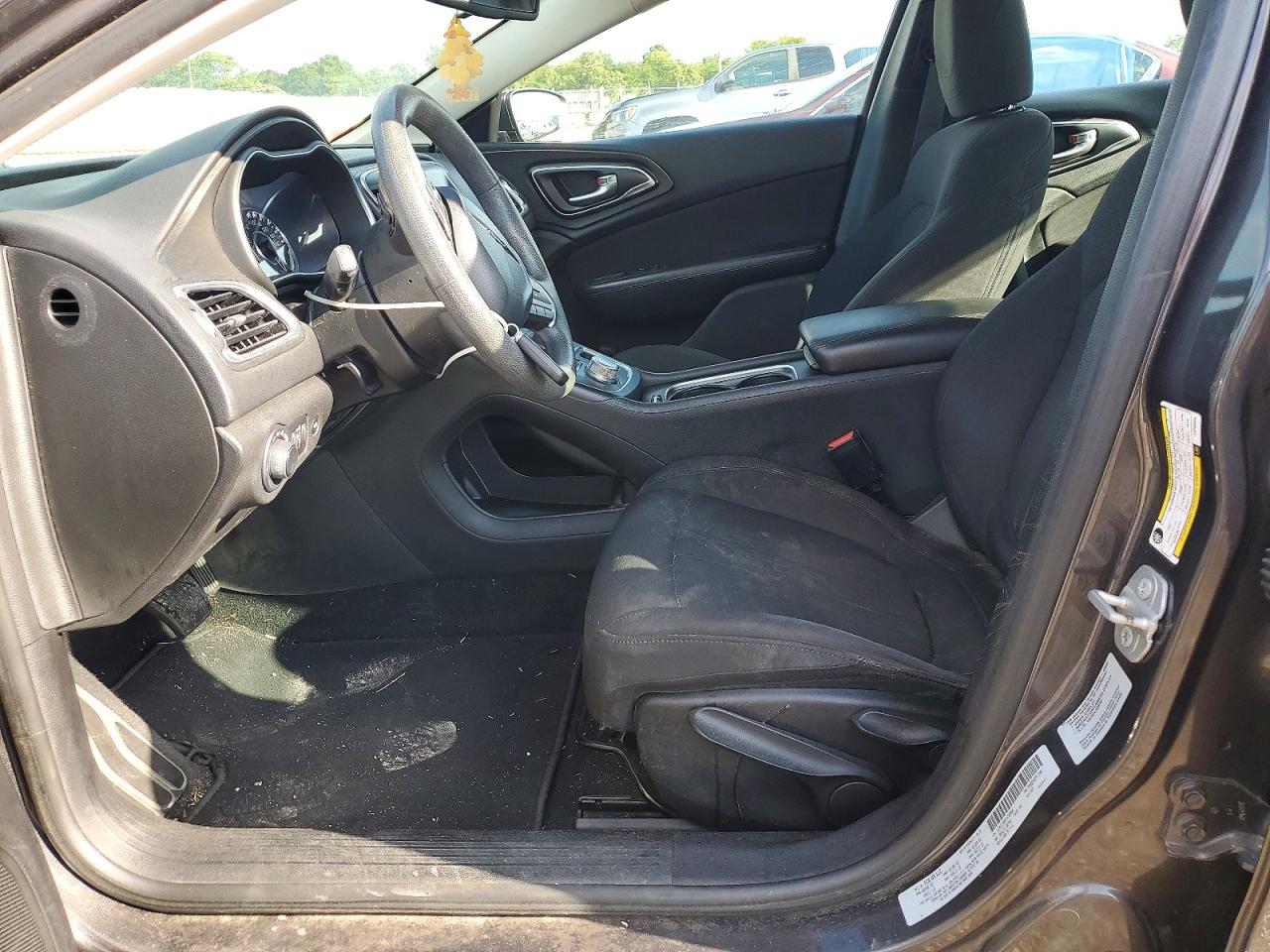 2015 Chrysler 200 Gray vin: 1C3CCCAB5FN739564