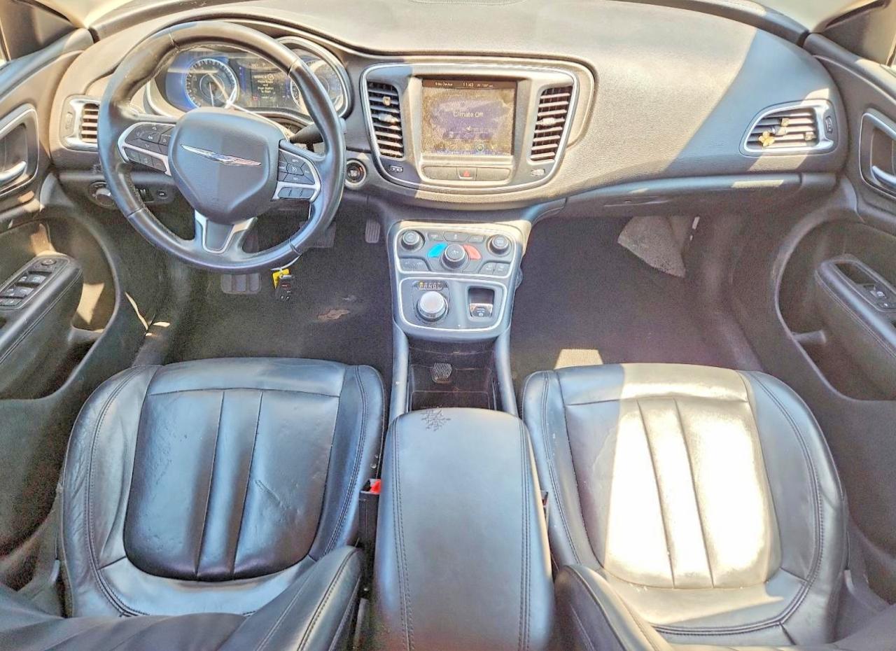 2017 Chrysler 200 Limited Черный vin: 1C3CCCAB5HN502589