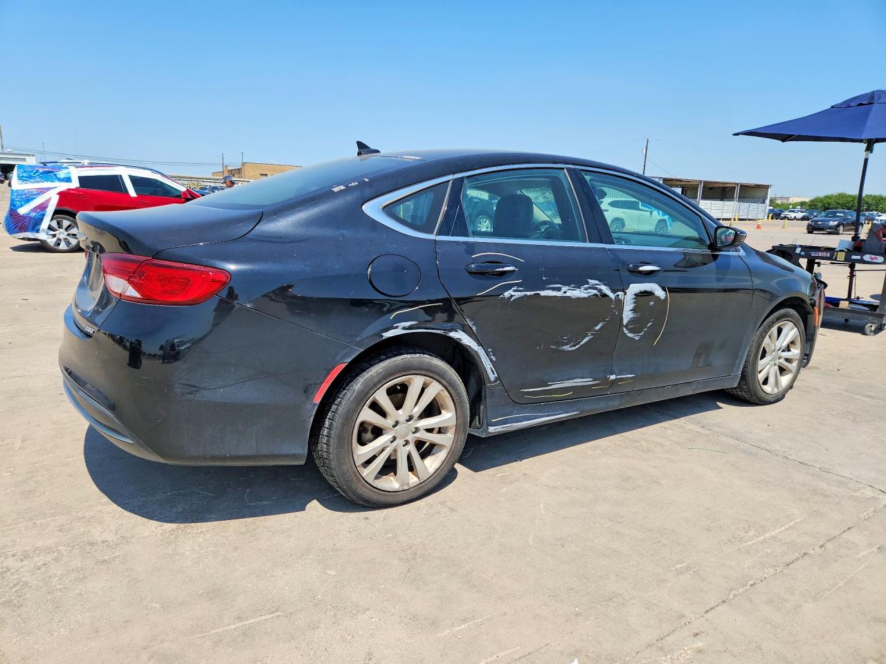 2017 Chrysler 200 Limited Черный vin: 1C3CCCAB5HN502589