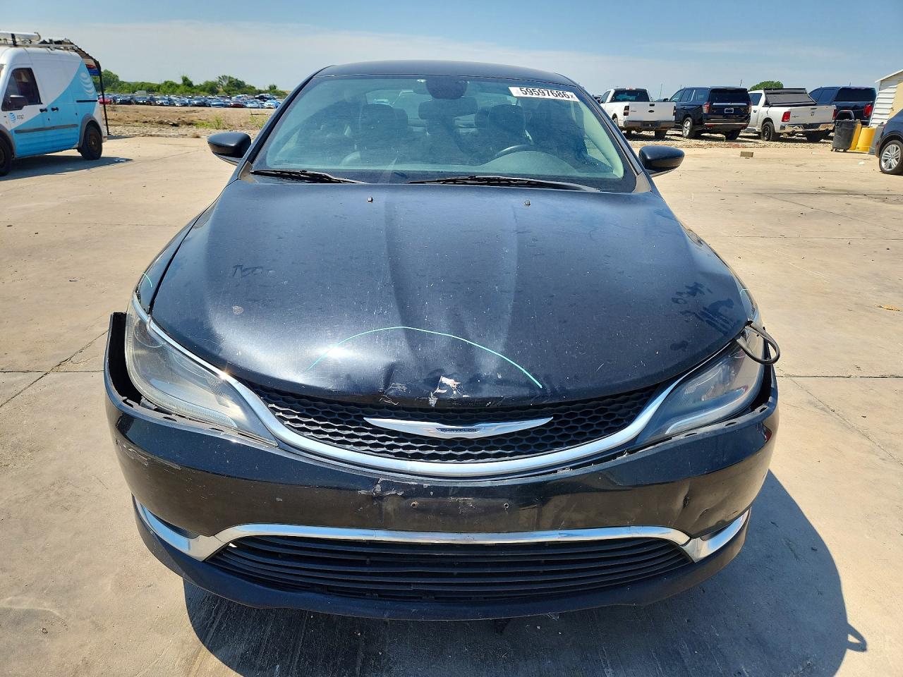 2017 Chrysler 200 Limited Черный vin: 1C3CCCAB5HN502589