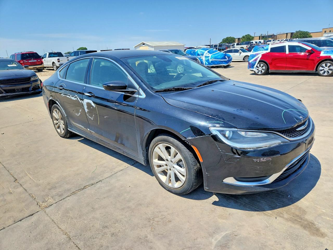 2017 Chrysler 200 Limited Черный vin: 1C3CCCAB5HN502589