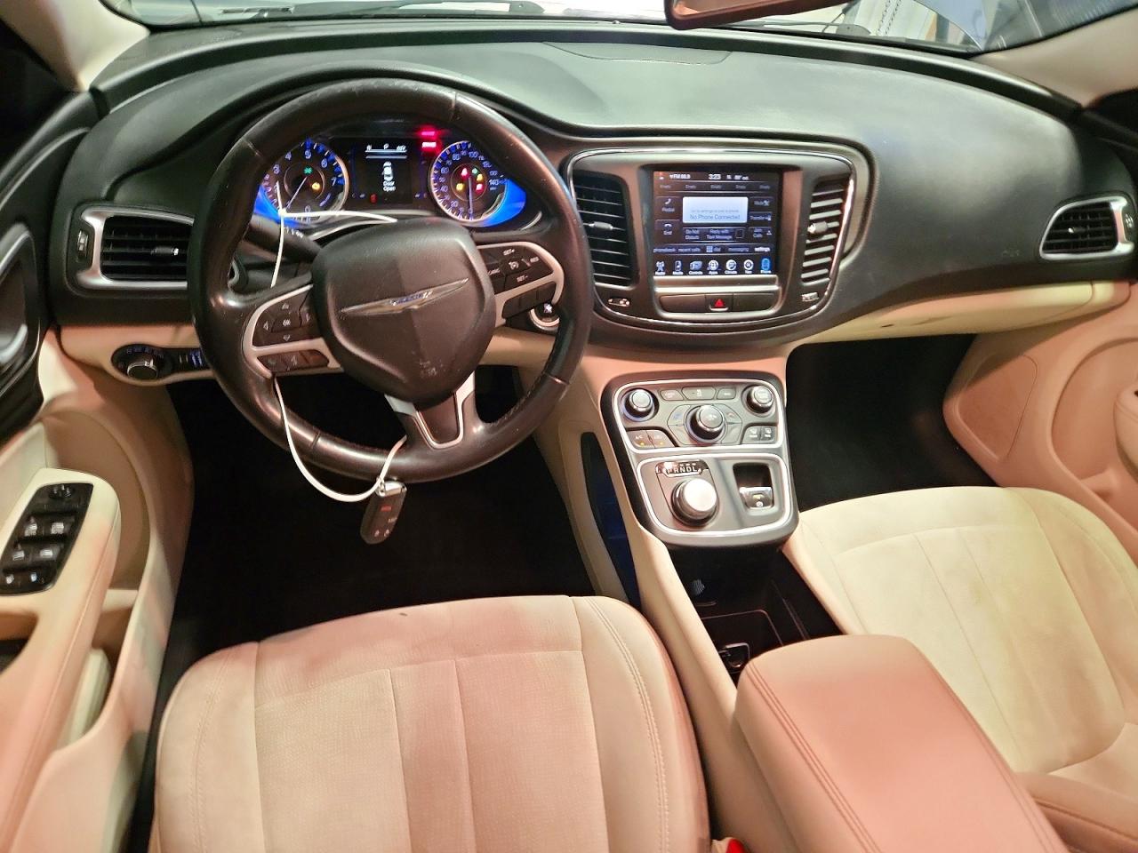 2015 Chrysler 200 Limited Gray vin: 1C3CCCAB6FN504624