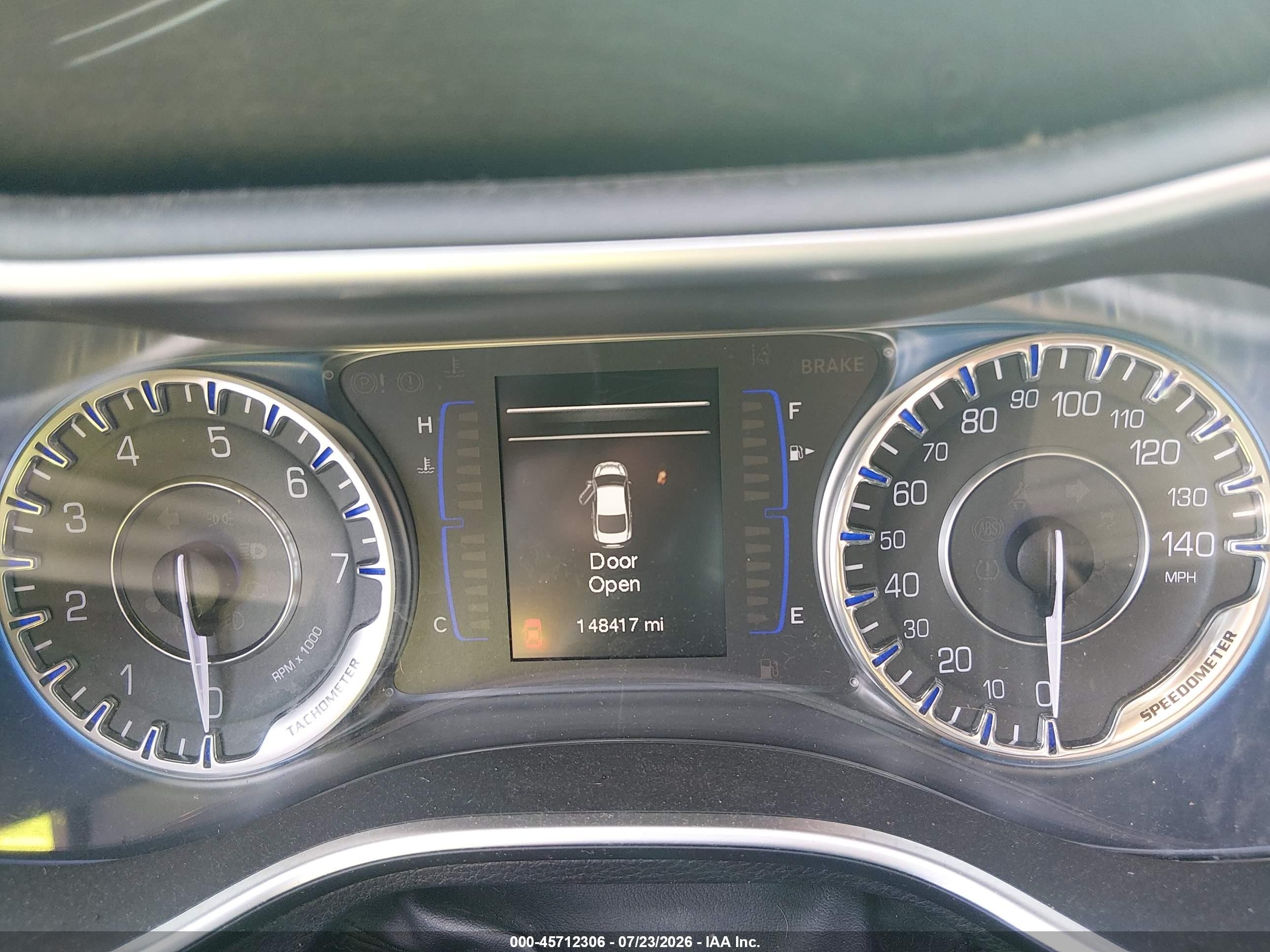 2015 Chrysler 200 Limited Gray vin: 1C3CCCAB6FN505160