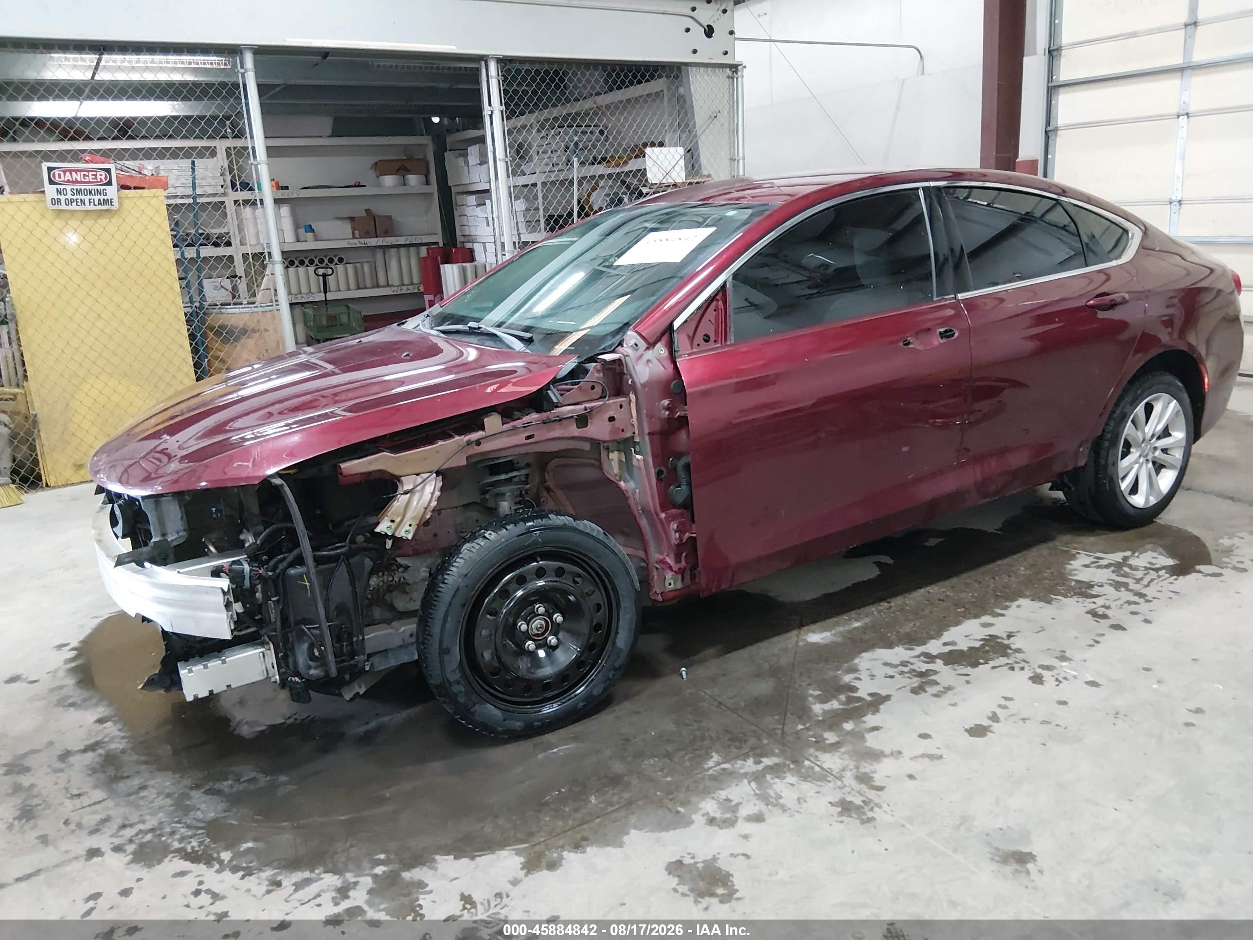 2015 Chrysler 200 Limited Red vin: 1C3CCCAB6FN563933
