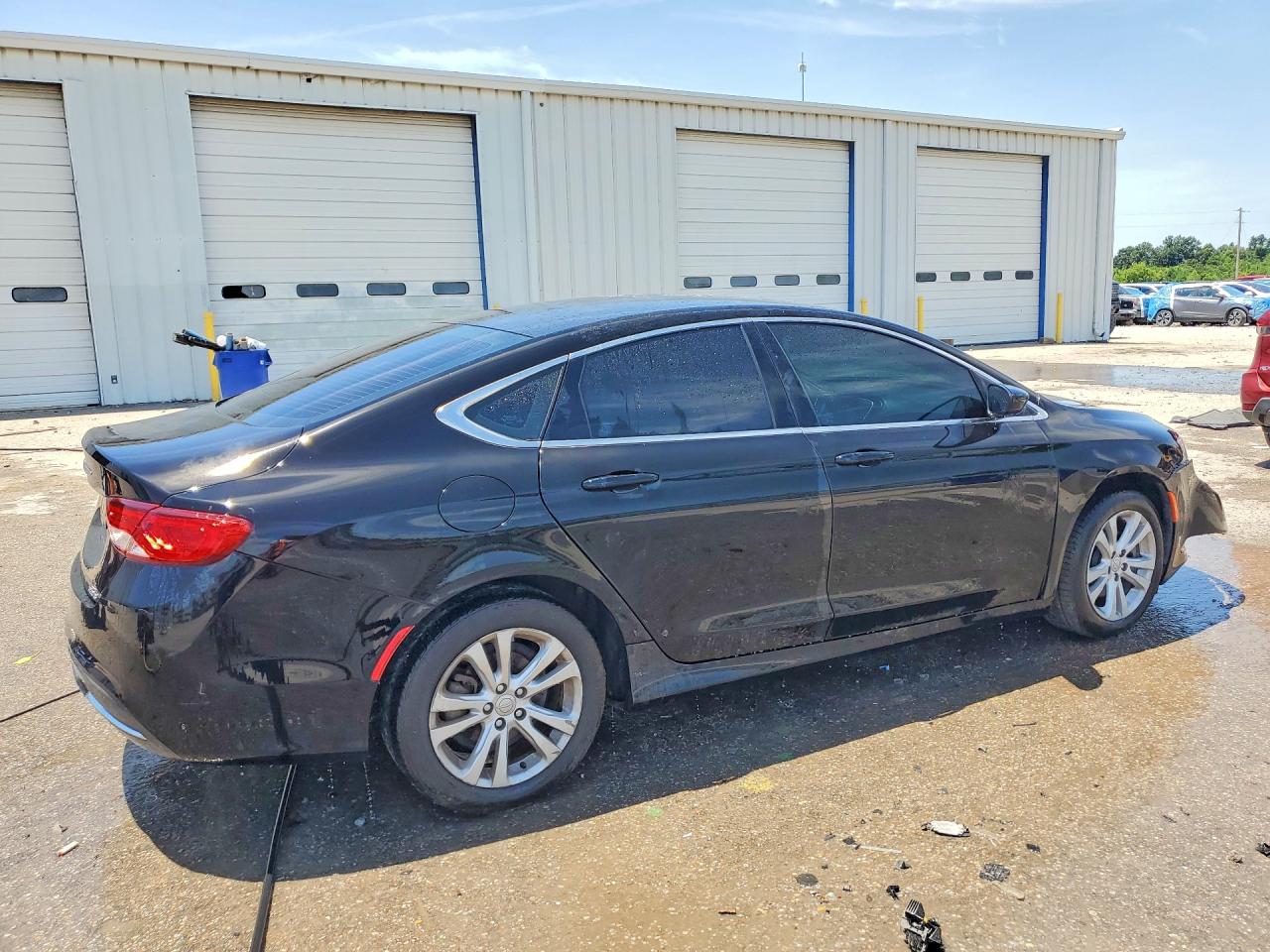 2015 Chrysler 200 Limited Black vin: 1C3CCCAB6FN578447