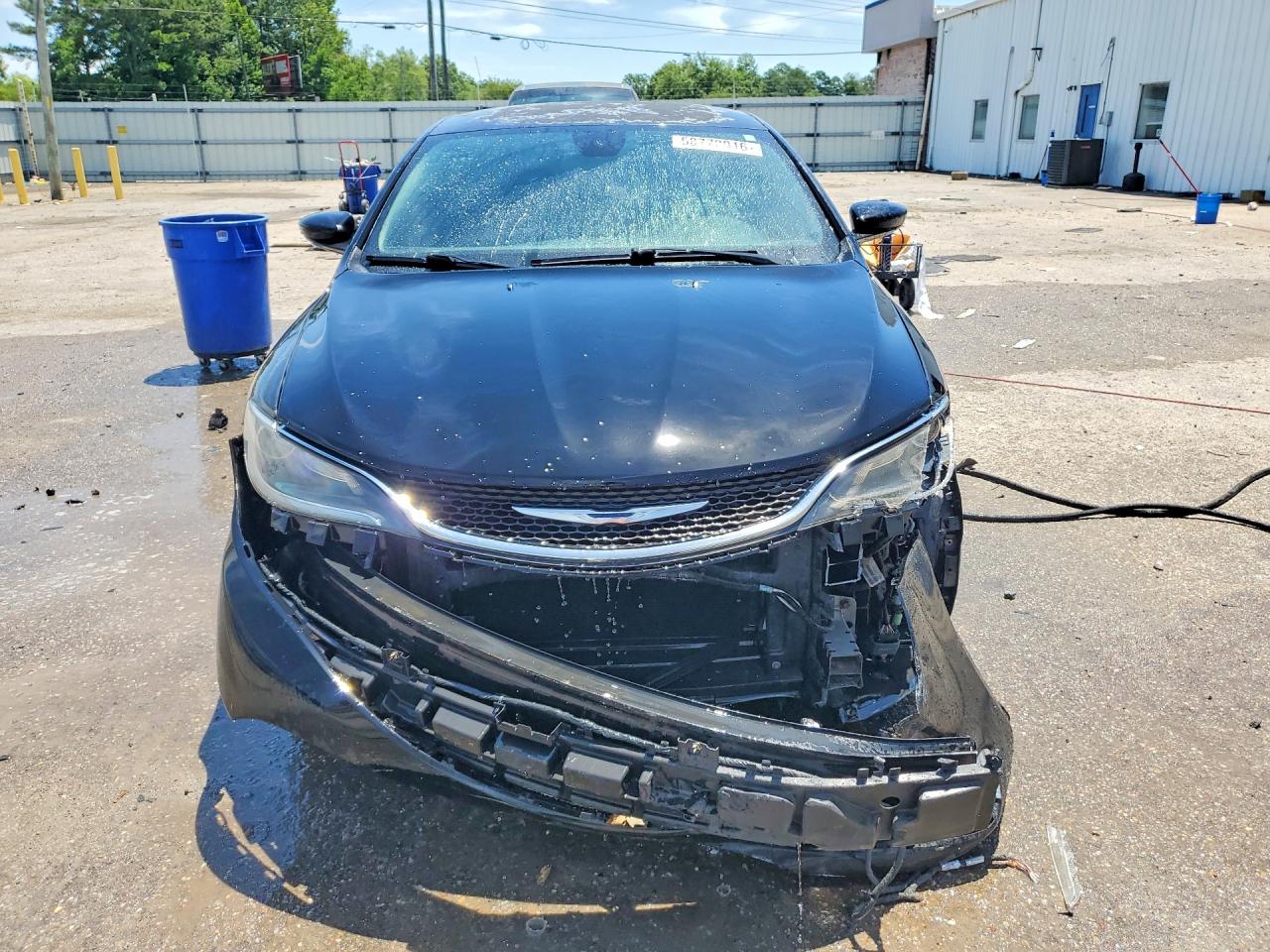 2015 Chrysler 200 Limited Black vin: 1C3CCCAB6FN578447