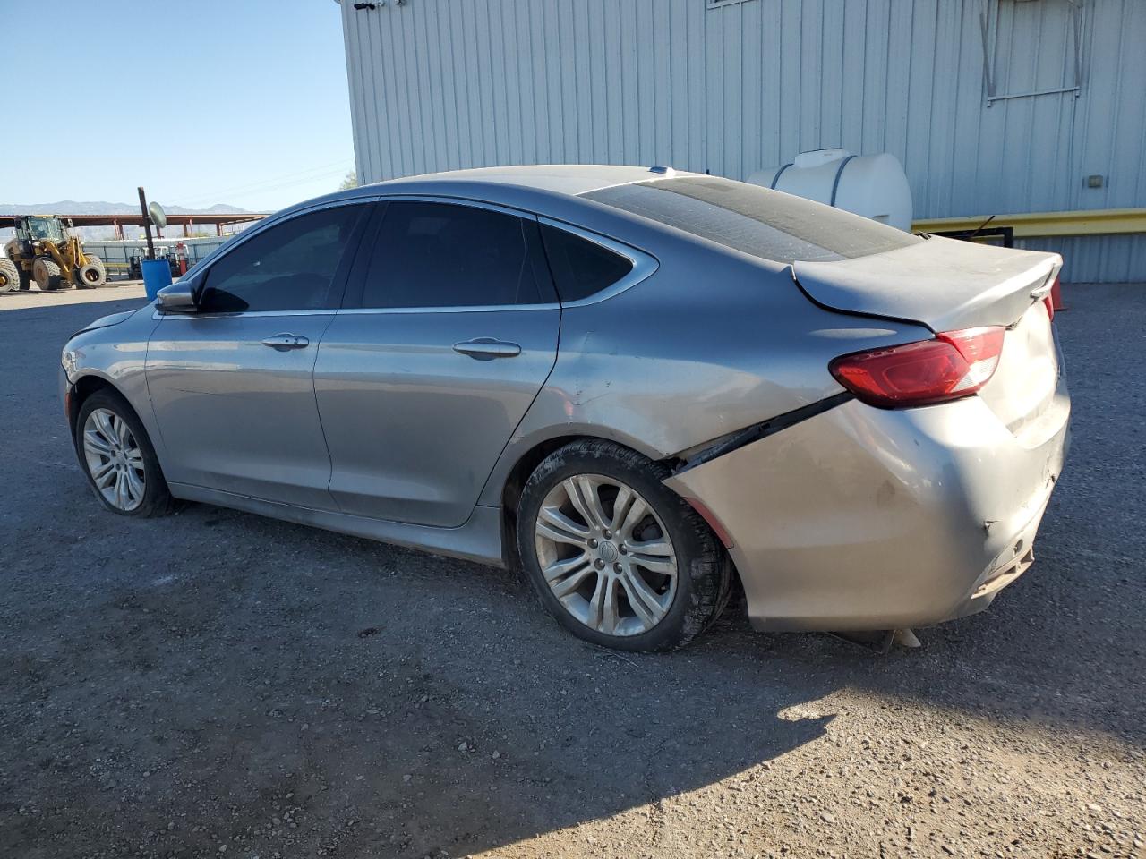 2015 Chrysler 200 Limited Silver vin: 1C3CCCAB6FN606831