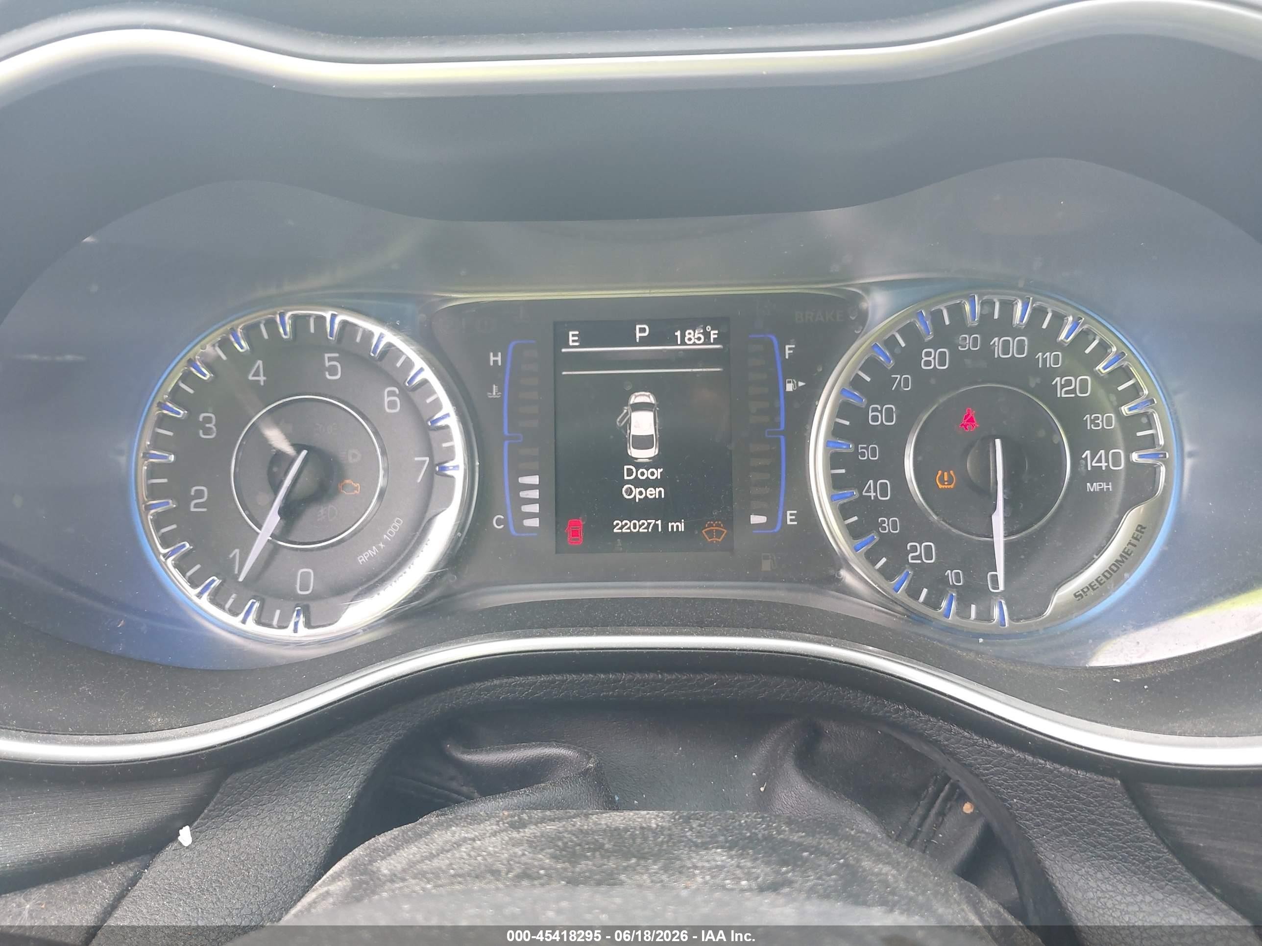 2015 Chrysler 200 Limited Black vin: 1C3CCCAB6FN637545