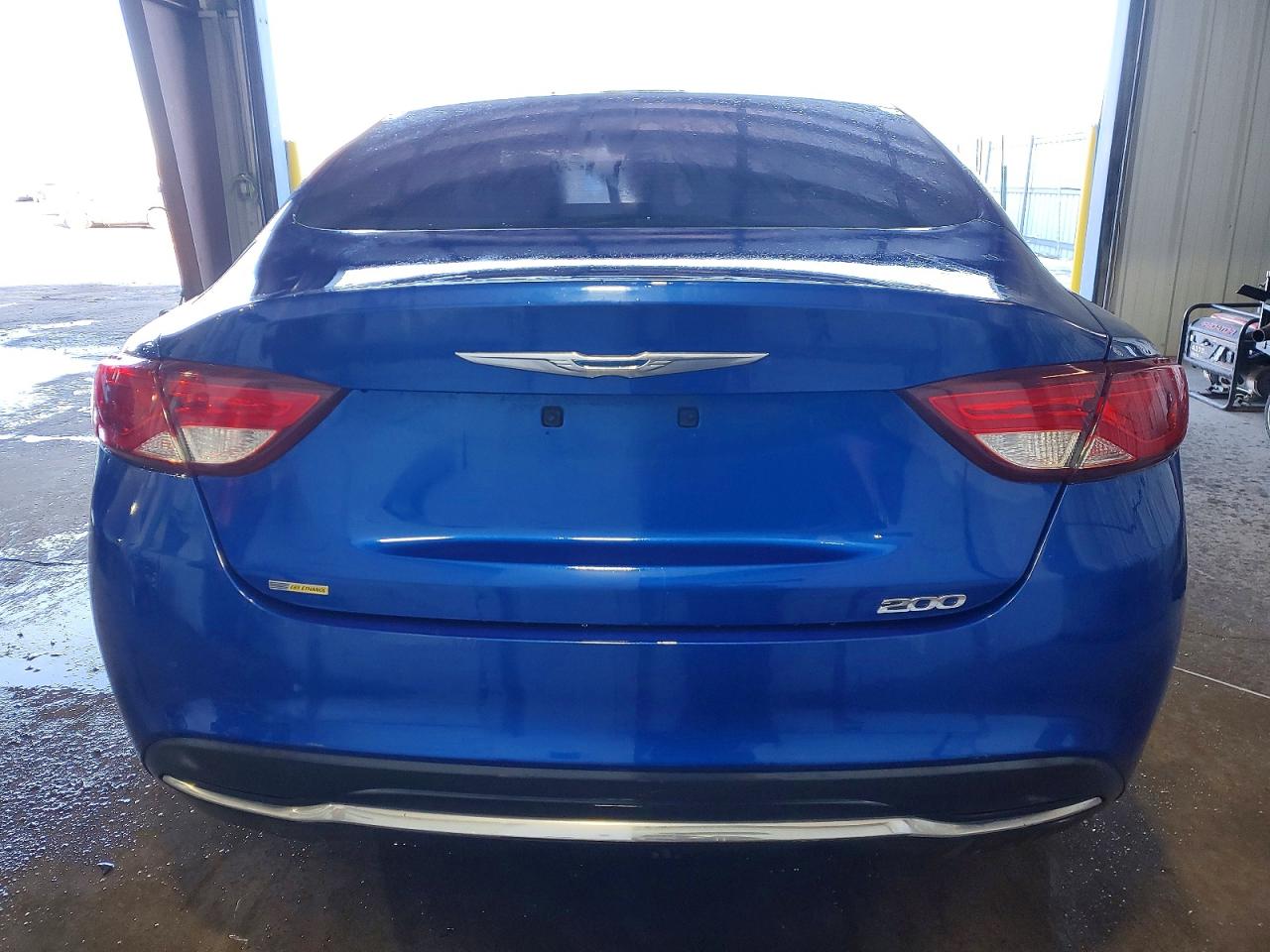 2015 Chrysler 200 Limited Blue vin: 1C3CCCAB6FN649467