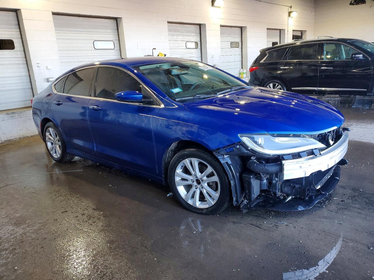 2015 Chrysler 200 Limited Blue vin: 1C3CCCAB6FN649467