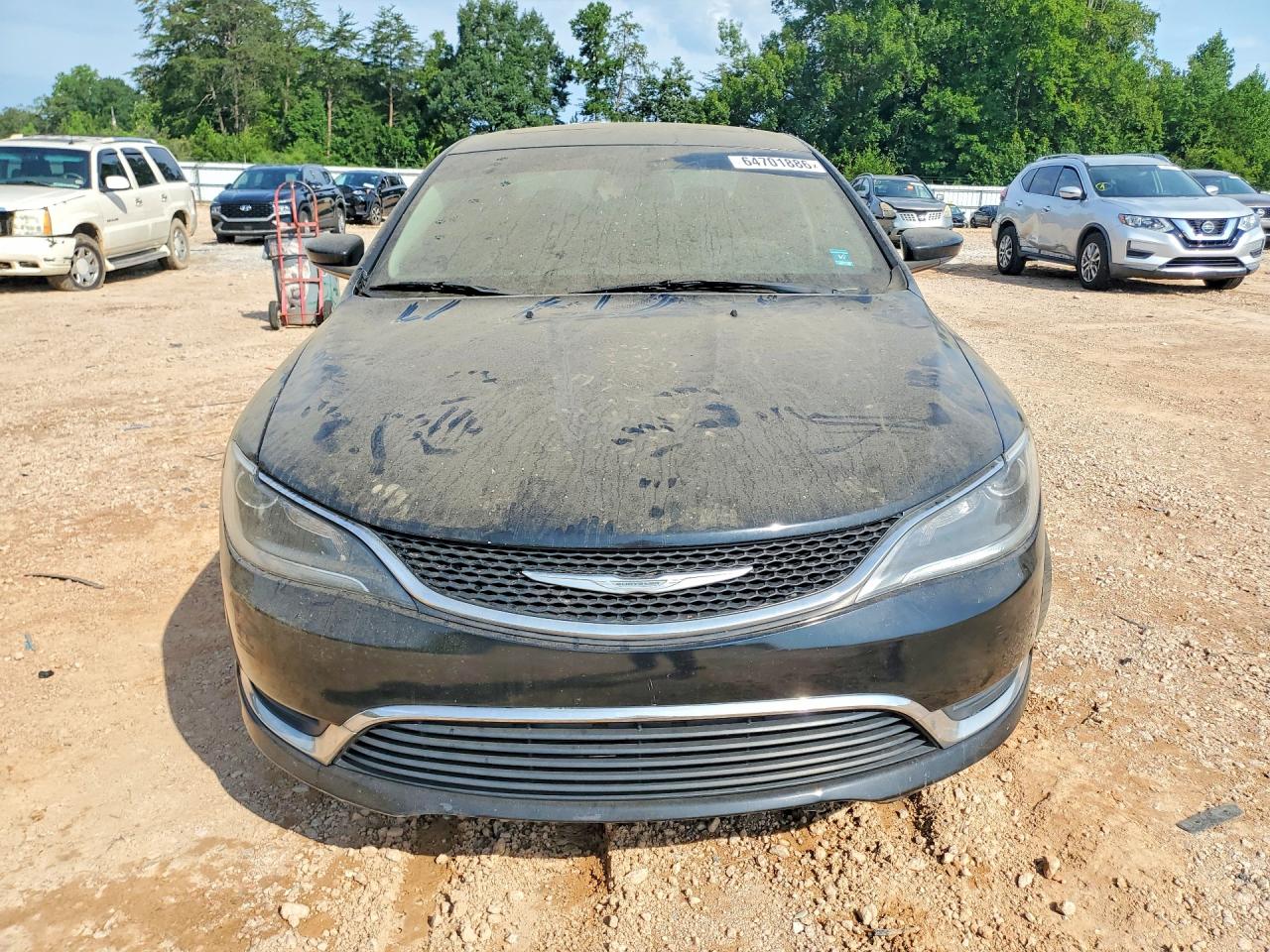 2015 Chrysler 200 Limited Black vin: 1C3CCCAB6FN661120