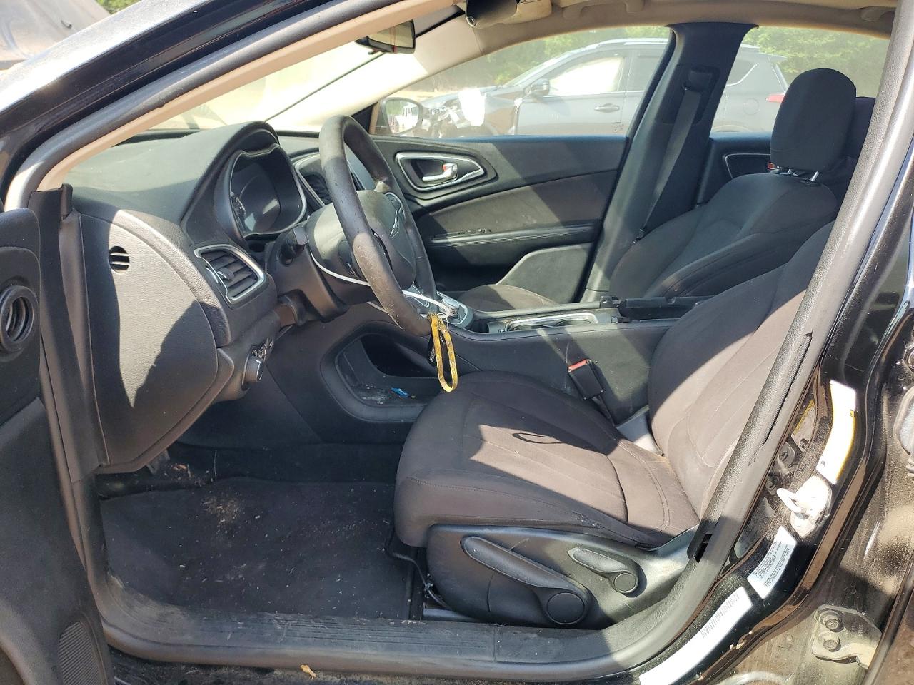 2015 Chrysler 200 Limited Black vin: 1C3CCCAB6FN661120