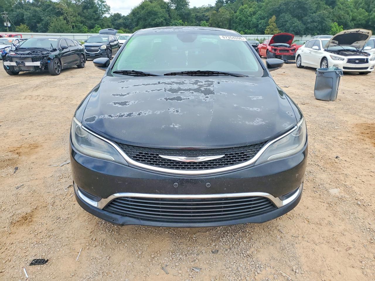 2015 Chrysler 200 Limited Black vin: 1C3CCCAB6FN680878