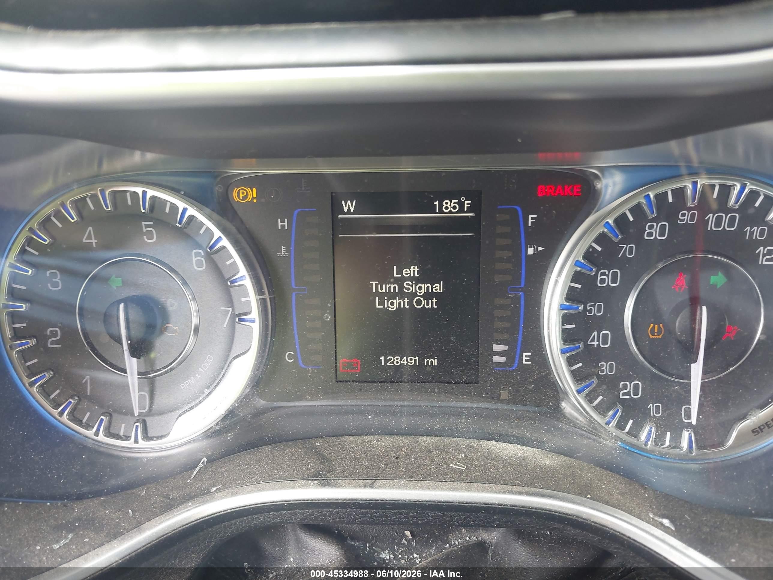 2015 Chrysler 200 Limited Blue vin: 1C3CCCAB6FN683134