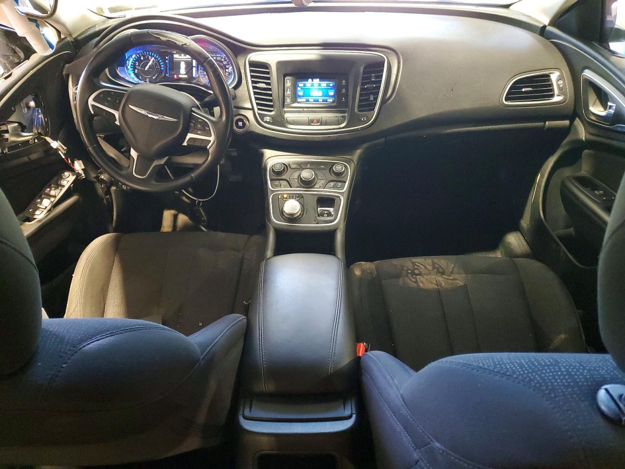 2015 Chrysler 200 Limited White vin: 1C3CCCAB6FN705195