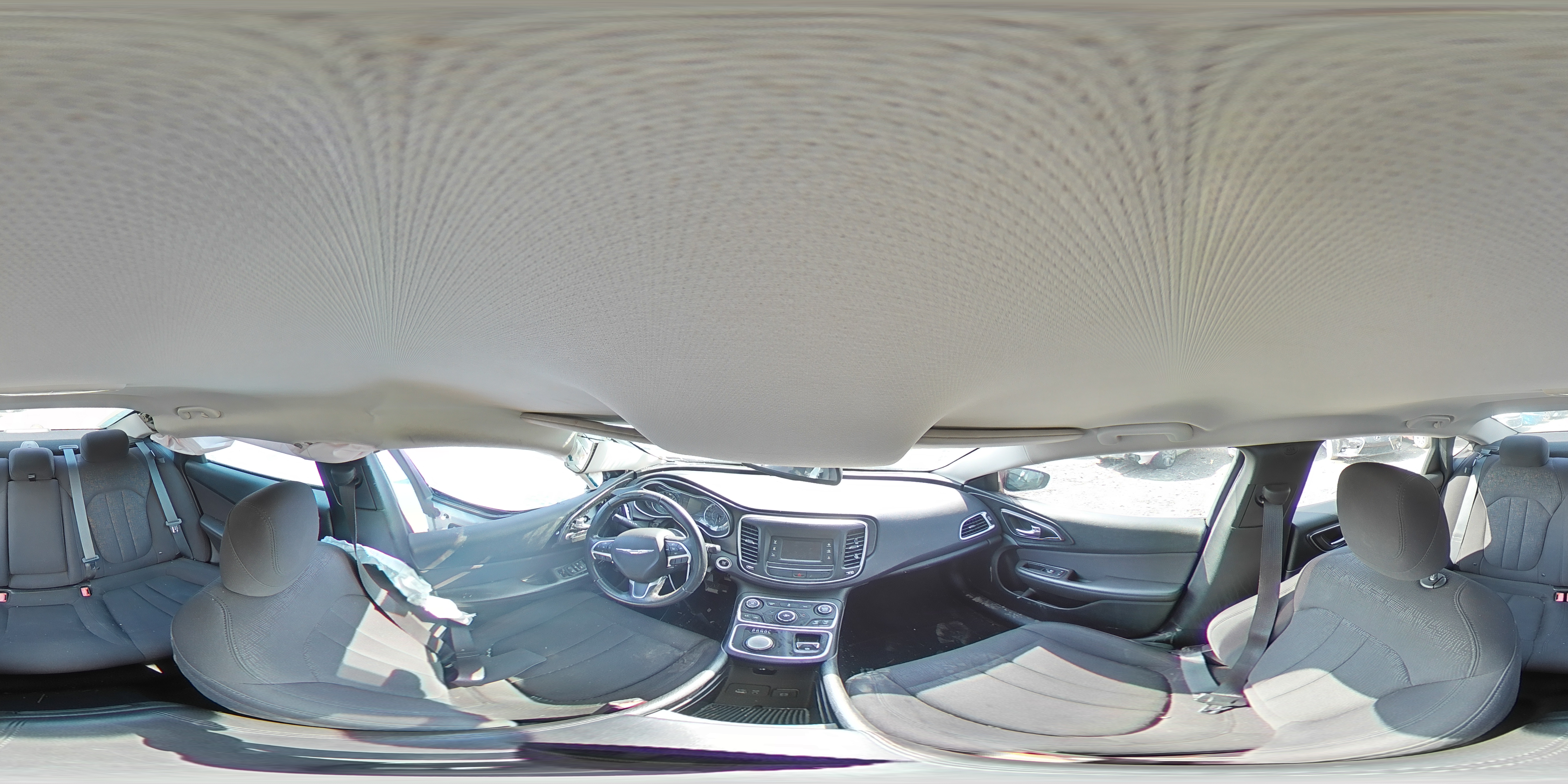 2015 Chrysler 200 Limited White vin: 1C3CCCAB6FN705195