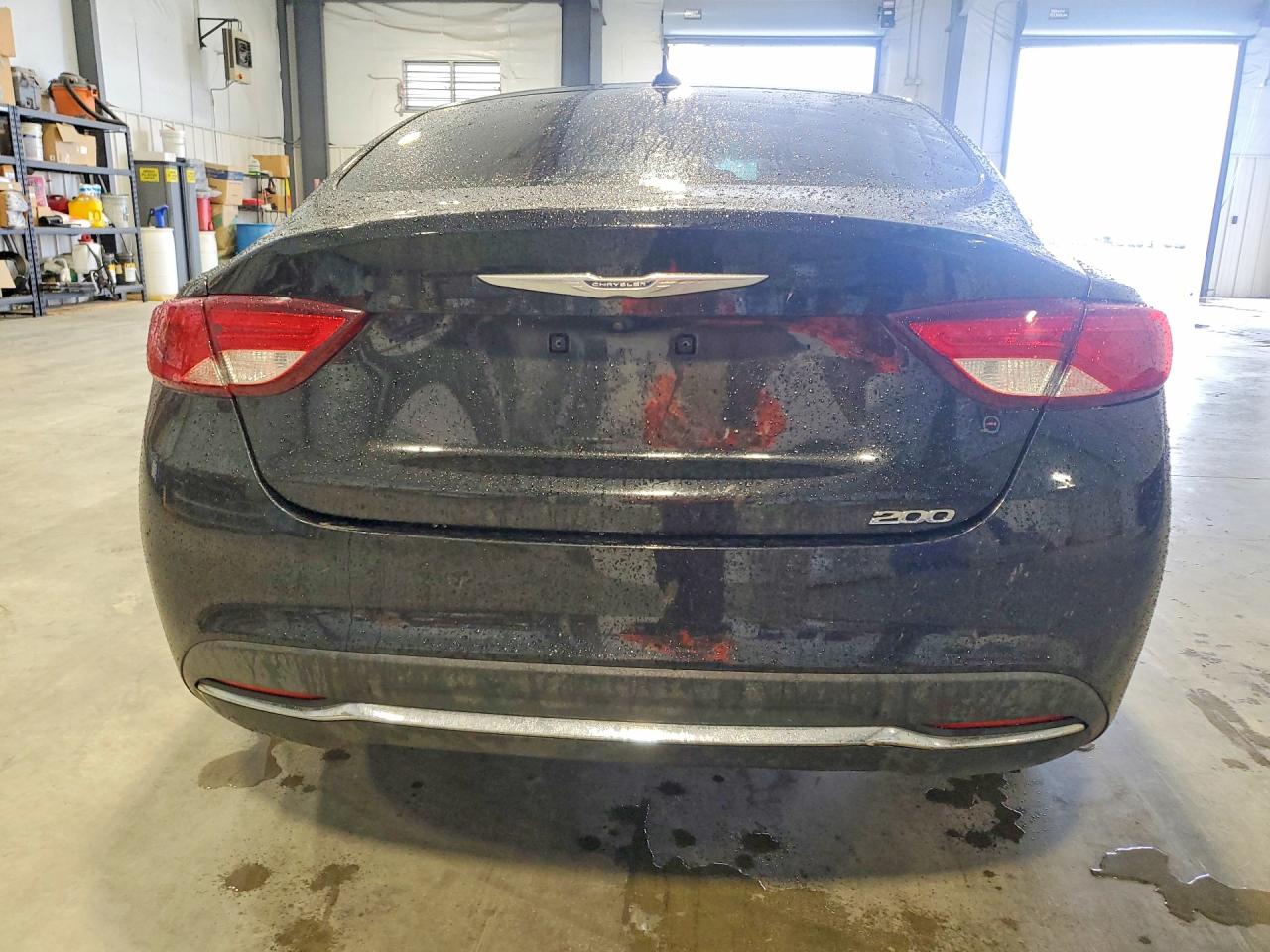 2015 Chrysler 200 Limited Black vin: 1C3CCCAB6FN716326