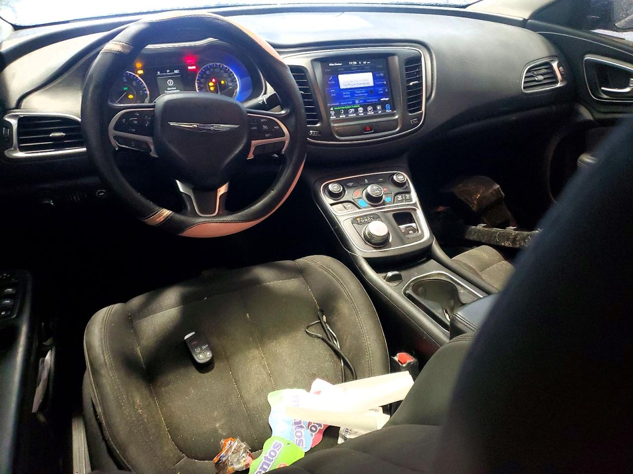 2015 Chrysler 200 Limited Black vin: 1C3CCCAB6FN716326