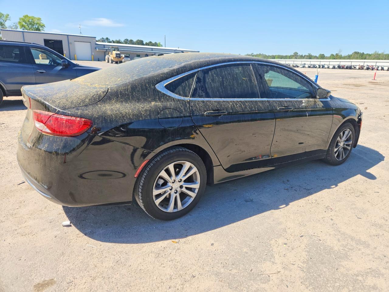 2015 Chrysler 200 Limited Black vin: 1C3CCCAB6FN726015