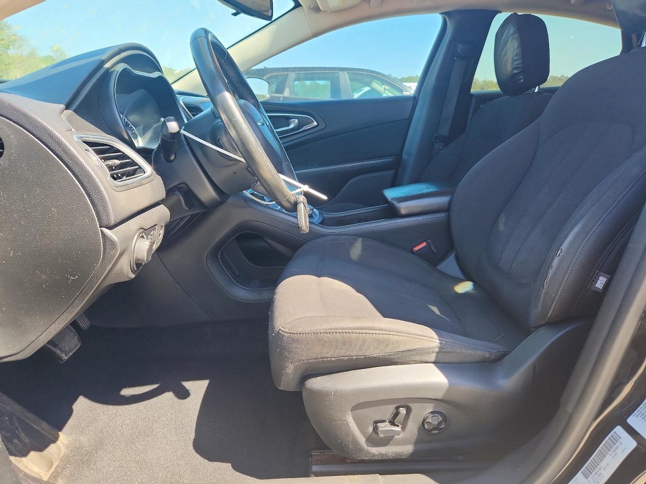 2015 Chrysler 200 Limited Black vin: 1C3CCCAB6FN726015