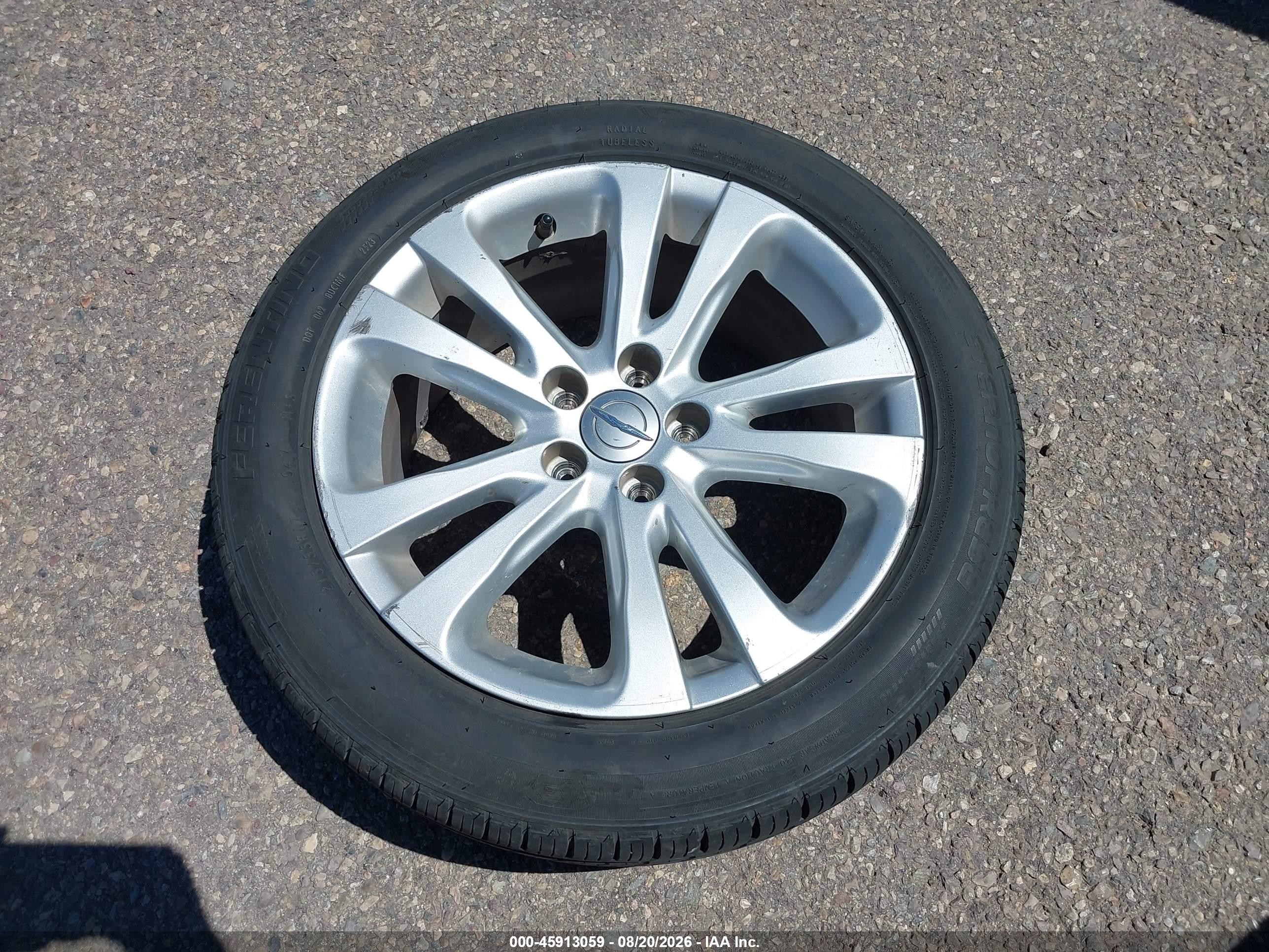 2015 Chrysler 200 Limited Silver vin: 1C3CCCAB6FN755675