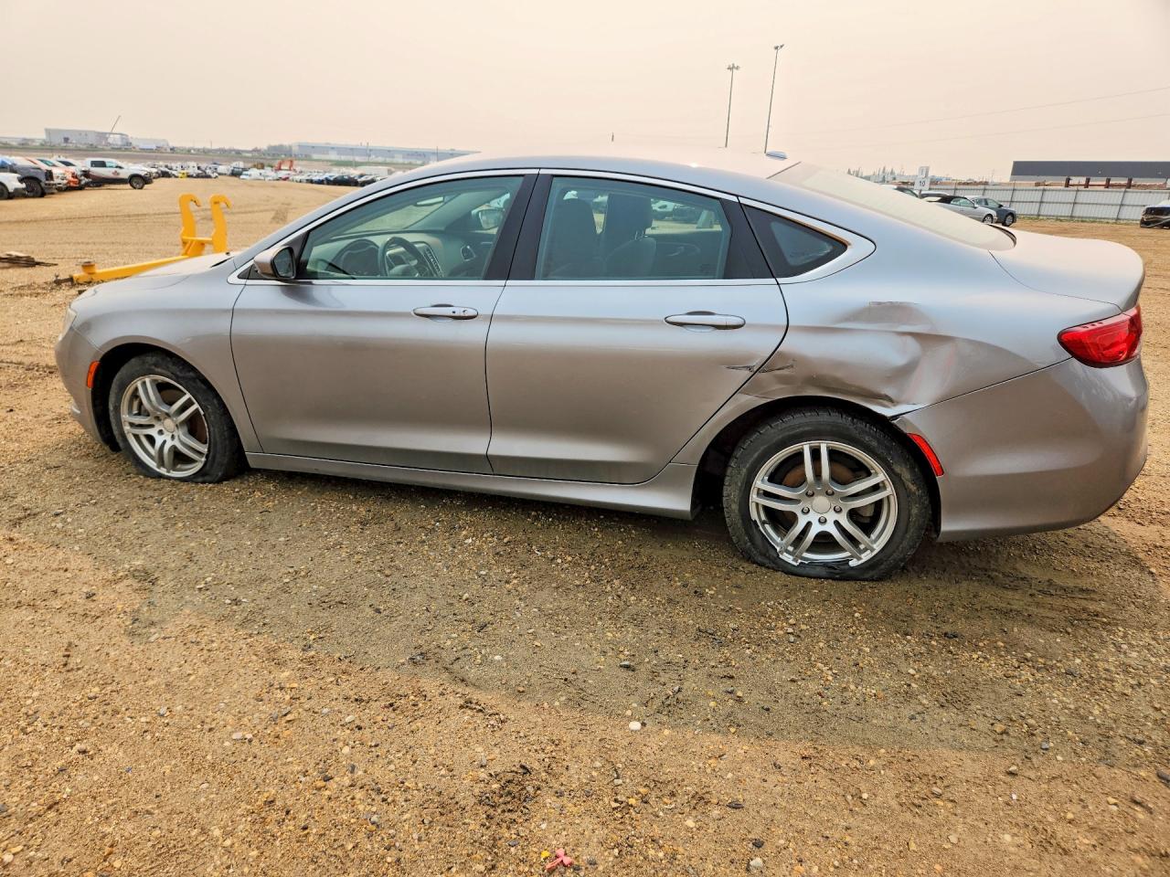 2015 Chrysler 200 Limited Silver vin: 1C3CCCAB7FN525515