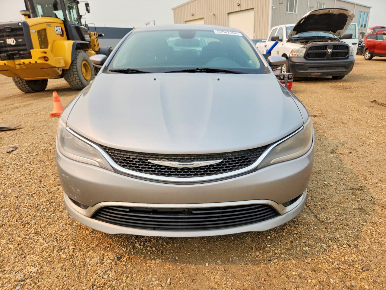2015 Chrysler 200 Limited Silver vin: 1C3CCCAB7FN525515