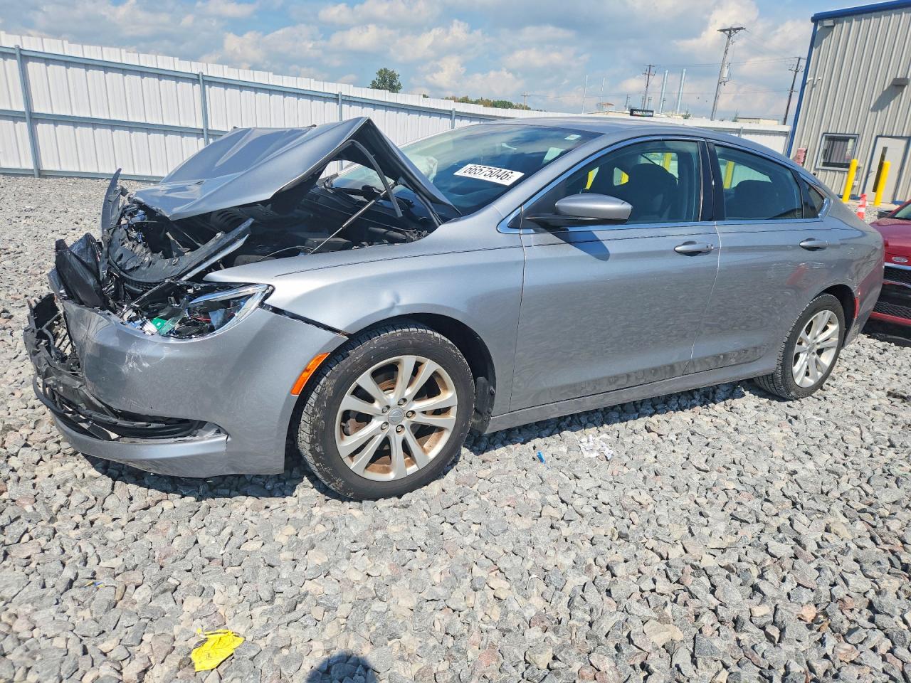 2015 Chrysler 200 Limited Silver vin: 1C3CCCAB7FN536871
