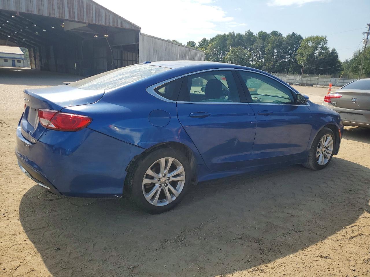 2015 Chrysler 200 Limited Blue vin: 1C3CCCAB7FN546560
