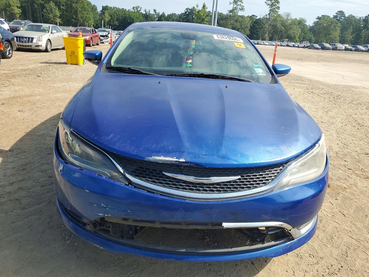 2015 Chrysler 200 Limited Blue vin: 1C3CCCAB7FN546560
