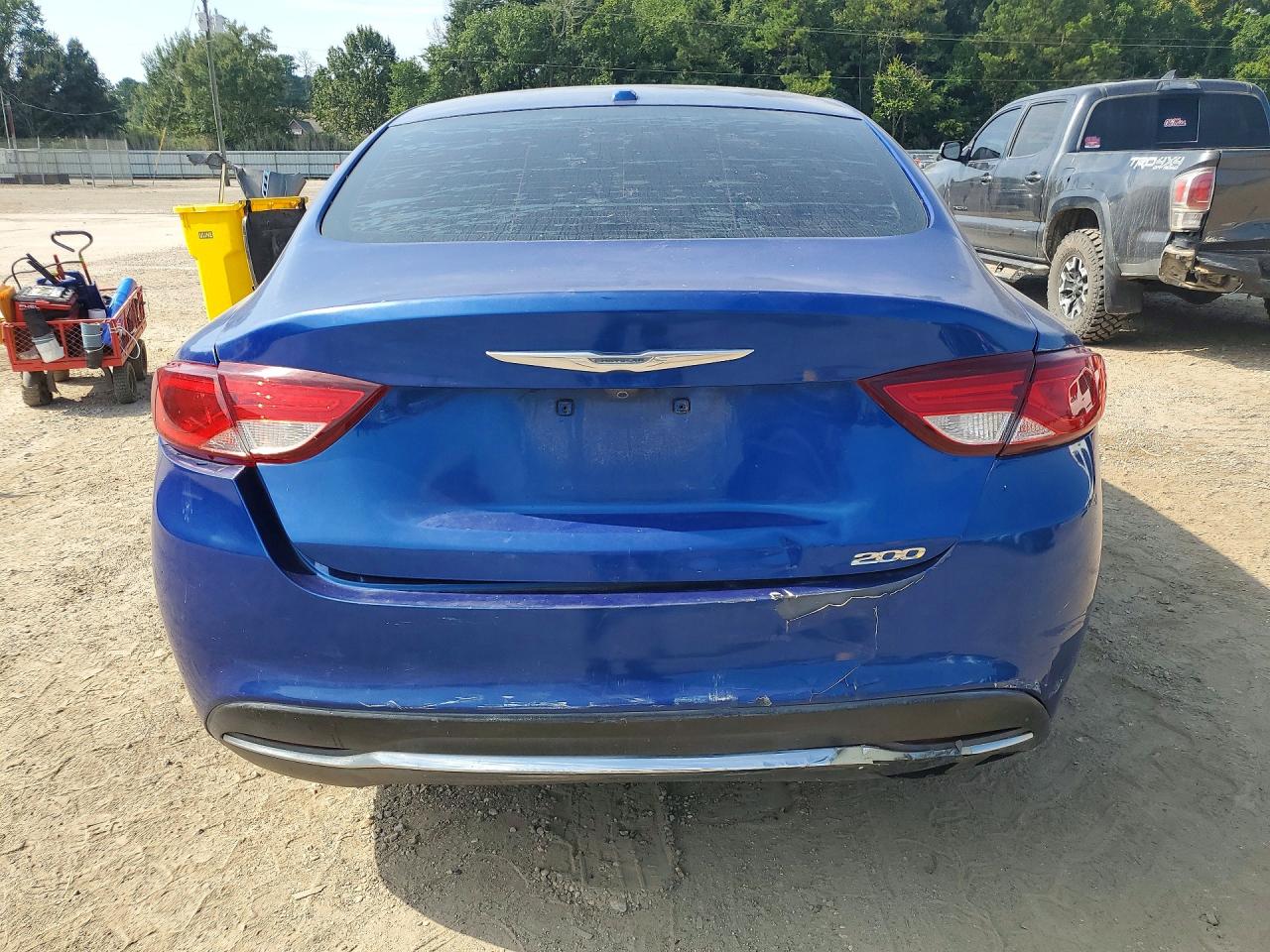 2015 Chrysler 200 Limited Blue vin: 1C3CCCAB7FN546560