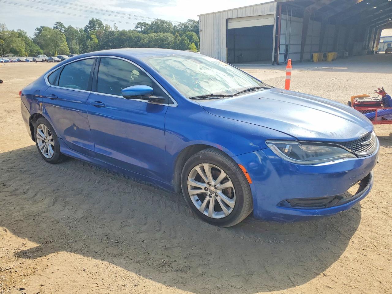 2015 Chrysler 200 Limited Blue vin: 1C3CCCAB7FN546560