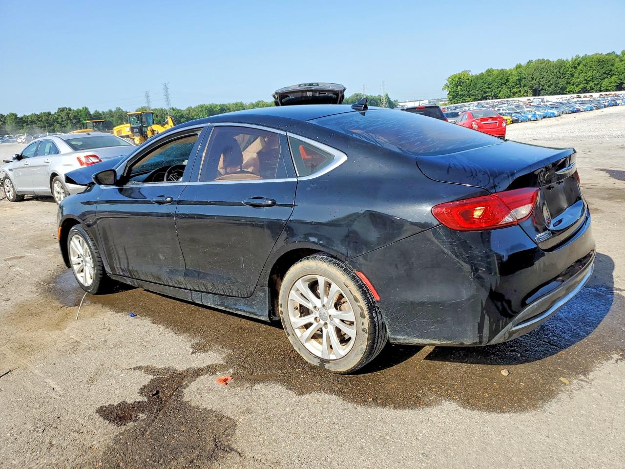 2015 Chrysler 200 Limited Черный vin: 1C3CCCAB7FN614985