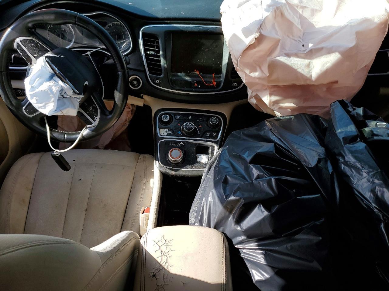 2015 Chrysler 200 Limited Черный vin: 1C3CCCAB7FN614985
