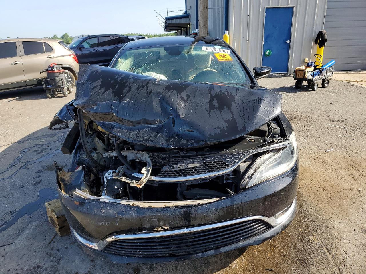 2015 Chrysler 200 Limited Черный vin: 1C3CCCAB7FN614985