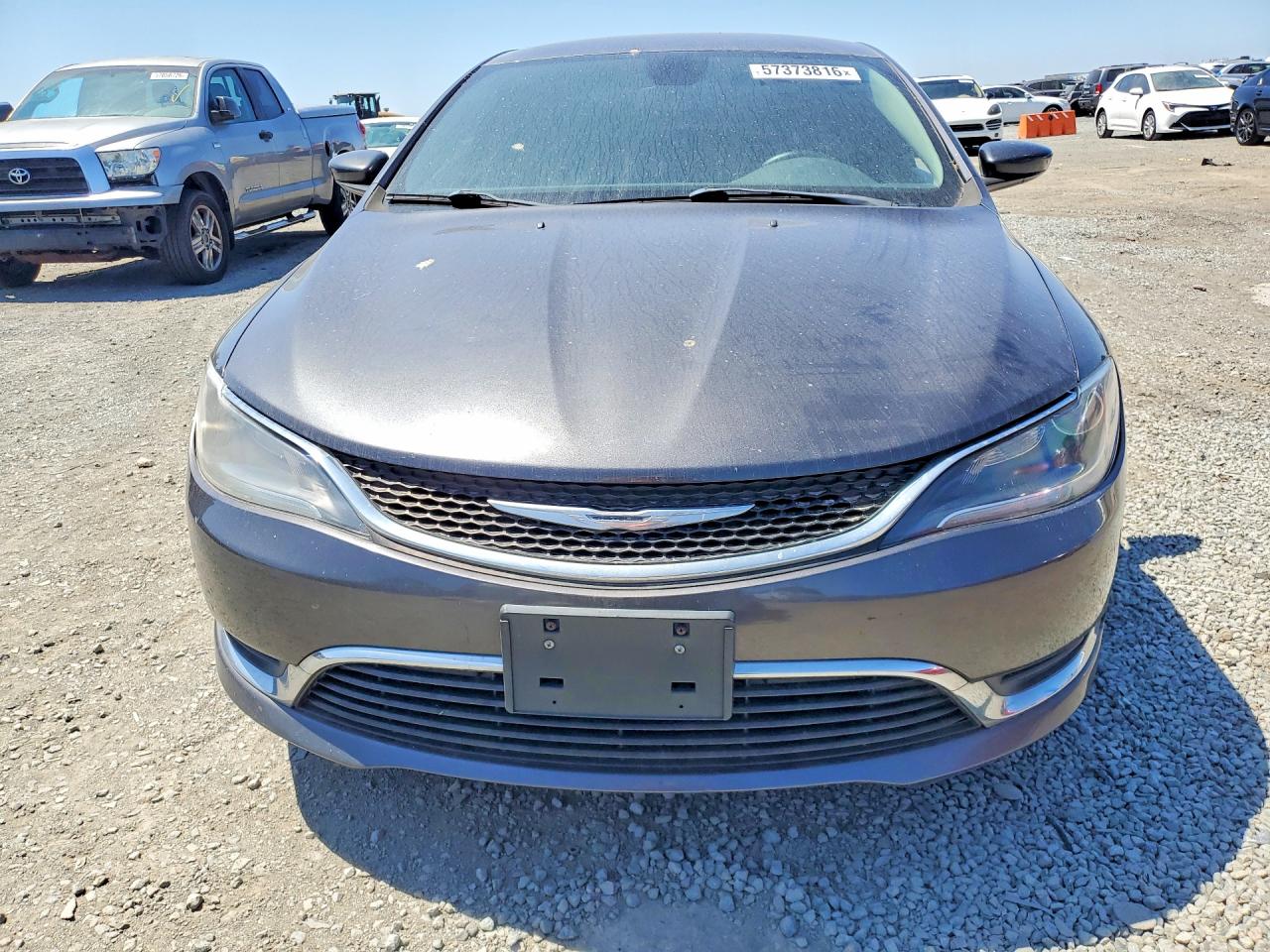 2015 Chrysler 200 Limited Gray vin: 1C3CCCAB7FN645122
