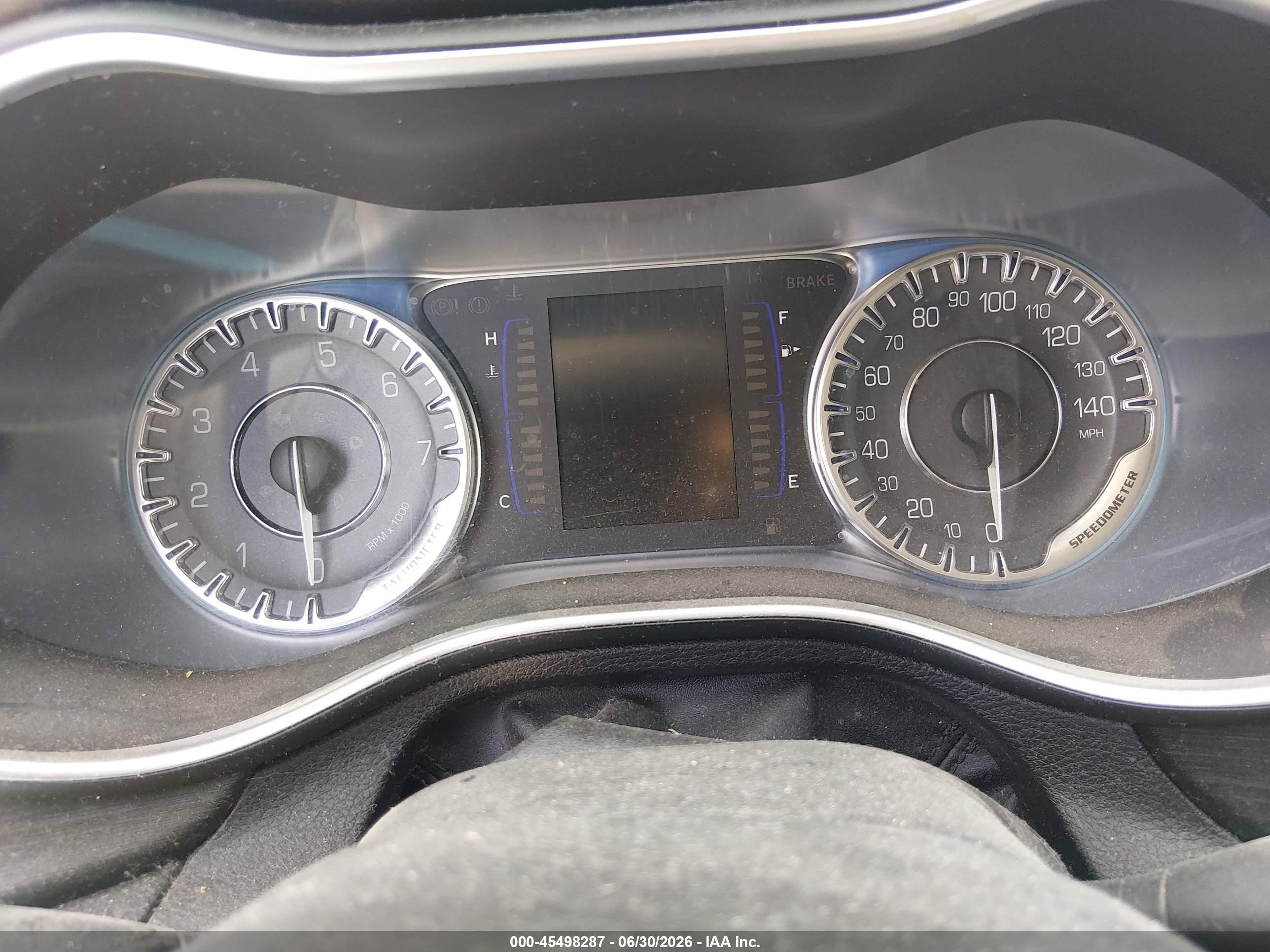 2015 Chrysler 200 Limited Gray vin: 1C3CCCAB7FN658078