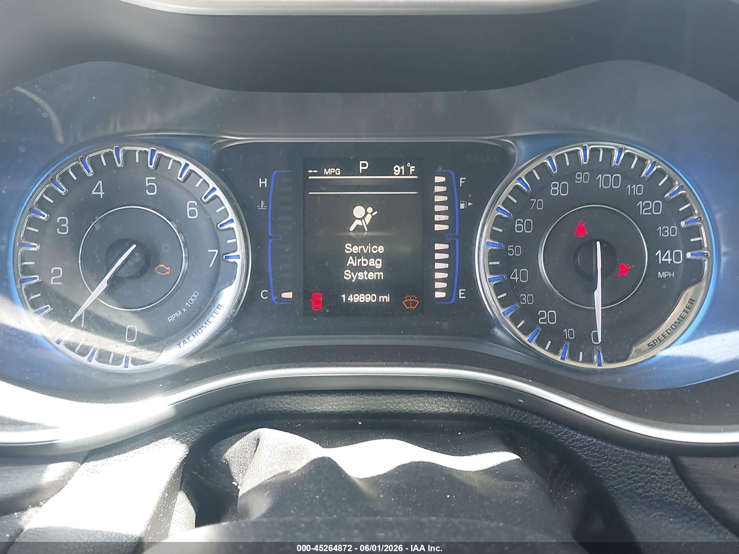 2015 Chrysler 200 Limited Черный vin: 1C3CCCAB7FN669551