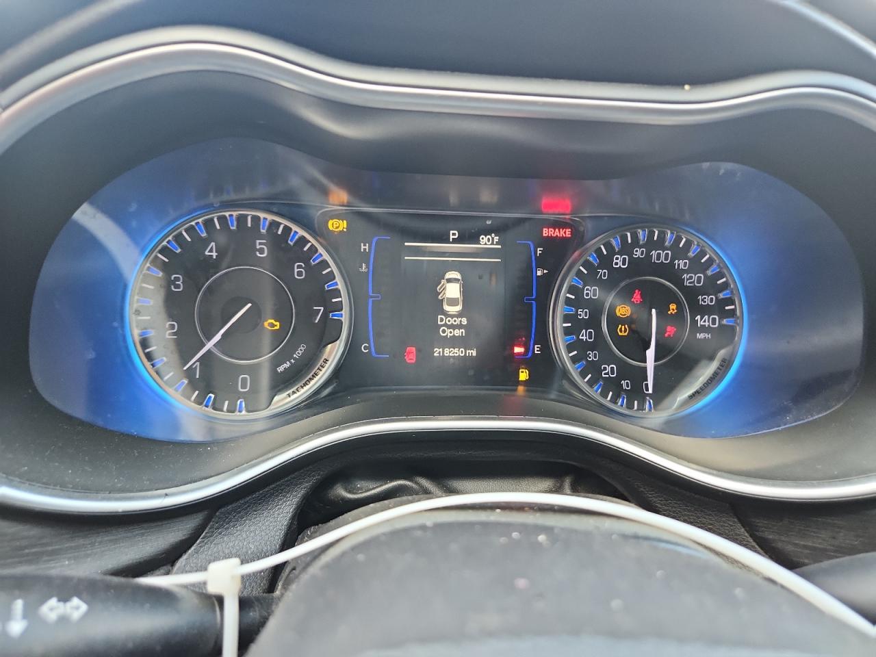 2015 Chrysler 200 Limited Blue vin: 1C3CCCAB7FN694286