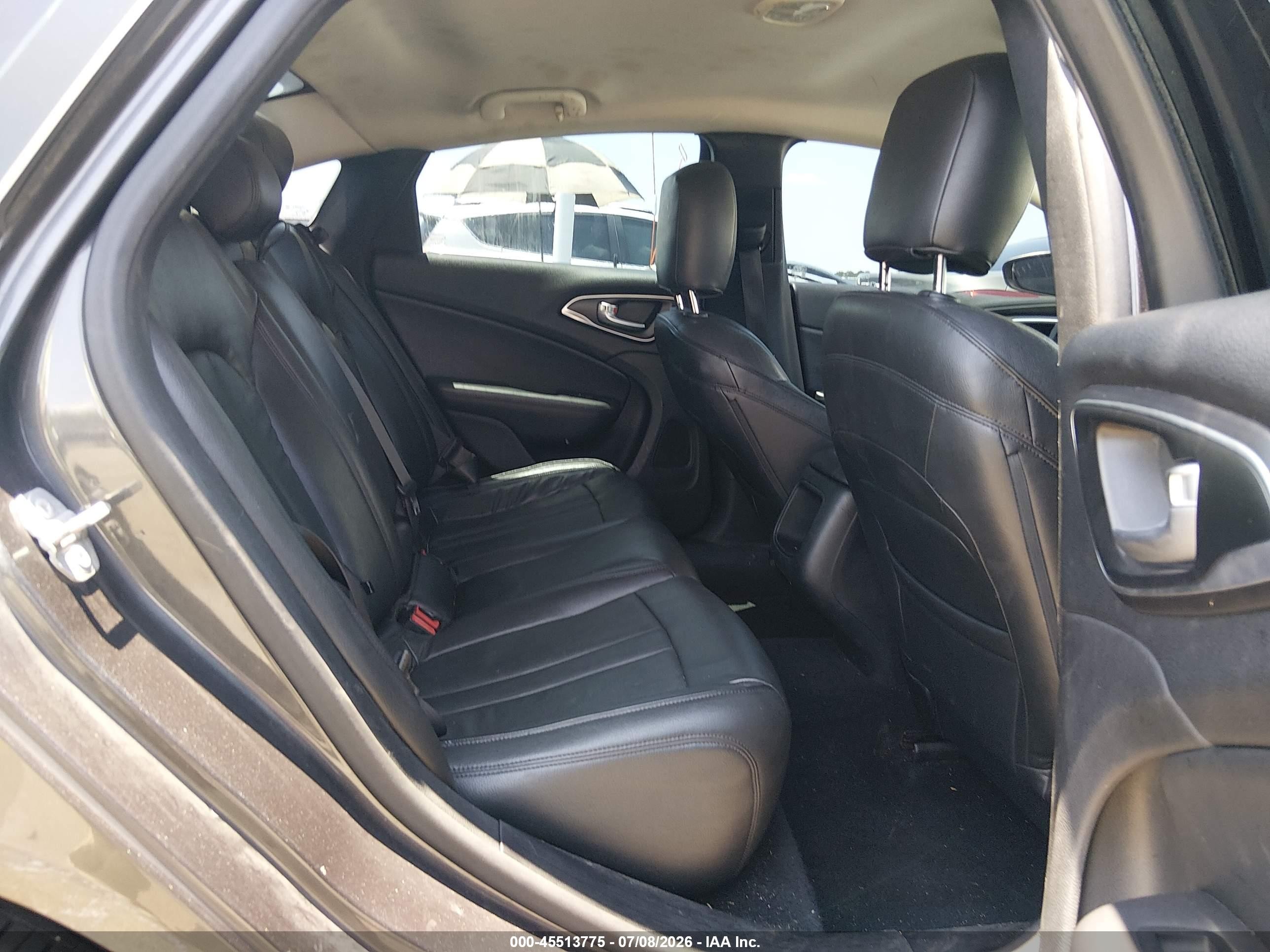 2015 Chrysler 200 Limited Gray vin: 1C3CCCAB7FN705366