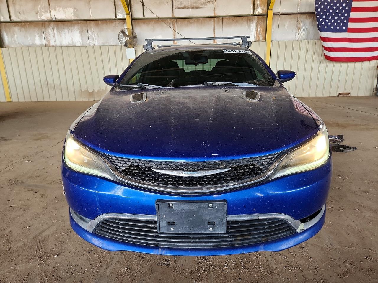 2016 Chrysler 200 Limited Blue vin: 1C3CCCAB7GN154213