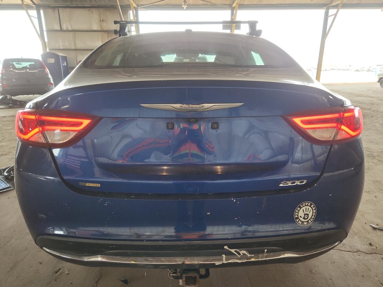 2016 Chrysler 200 Limited Blue vin: 1C3CCCAB7GN154213