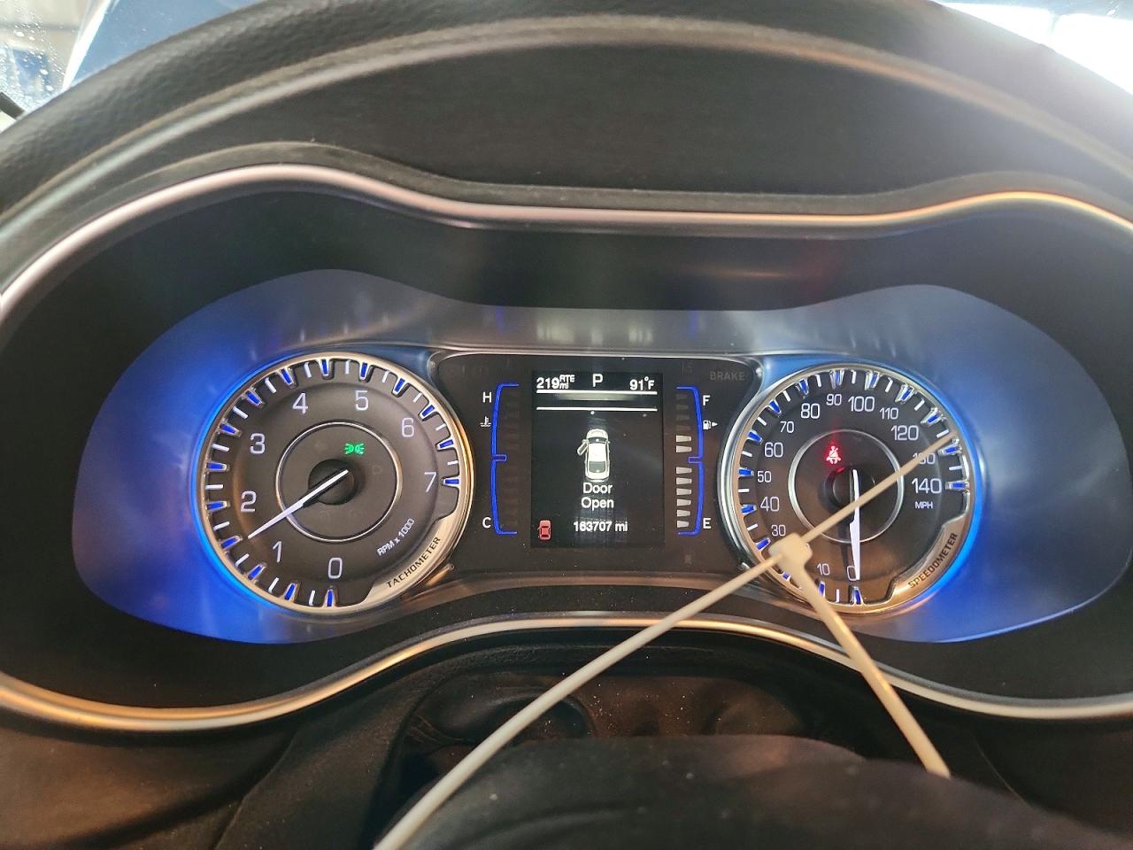 2016 Chrysler 200 Limited Blue vin: 1C3CCCAB7GN154213