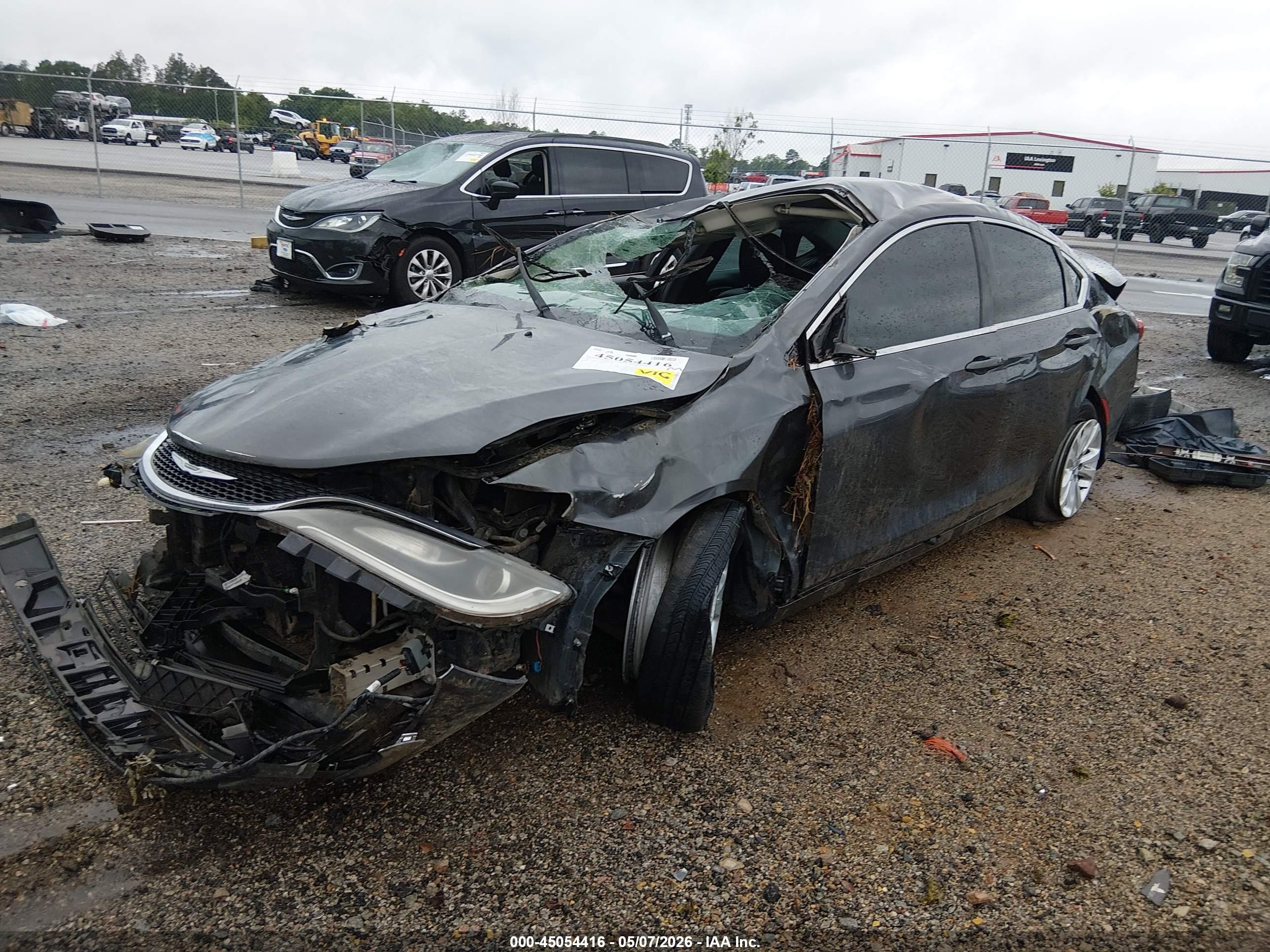 2016 Chrysler 200 Limited Platinum Gray vin: 1C3CCCAB7GN188426
