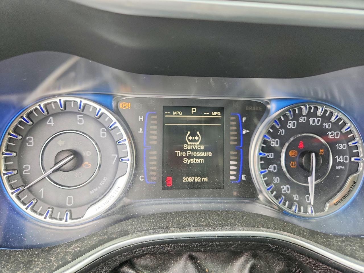 2015 Chrysler 200 Limited Синий vin: 1C3CCCAB8FN550486