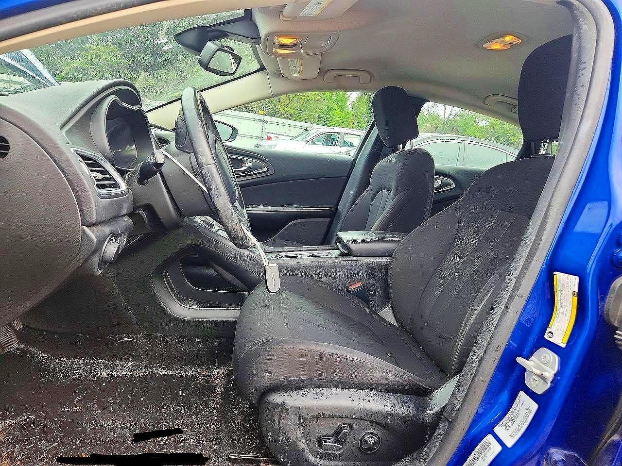 2015 Chrysler 200 Limited Синий vin: 1C3CCCAB8FN550486