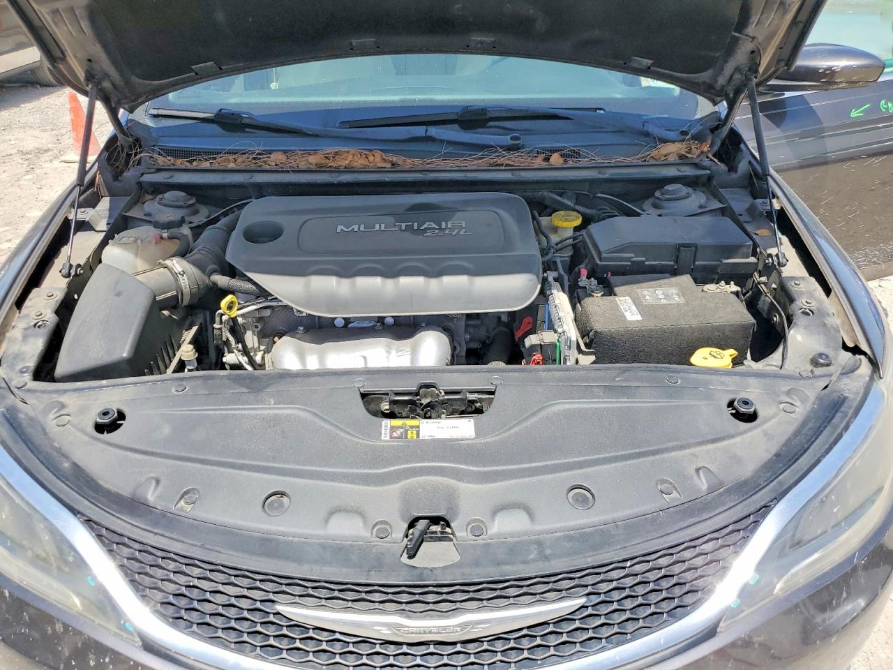 2015 Chrysler 200 Limited Charcoal vin: 1C3CCCAB8FN560077